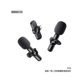 REMAX One-to-two Live-Stream Wireless Microphone K10